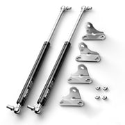 Vepagoo front view of gas struts showing branding and product benefits