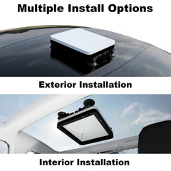 Veritas Vans close-up of the hardtop cover highlighting durable HDPE material and impact resistance