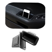 Vesul front view of door organizer showing clean fit and added storage benefit