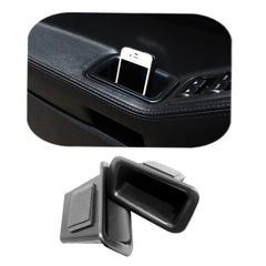 Vesul front view of door organizer showing clean fit and added storage benefit