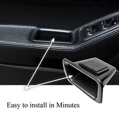 Vesul organizer installed in passenger grab handle for easy-access benefit