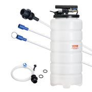 VEVOR 15L extractor front view showing tank and pump for fast fluid removal
