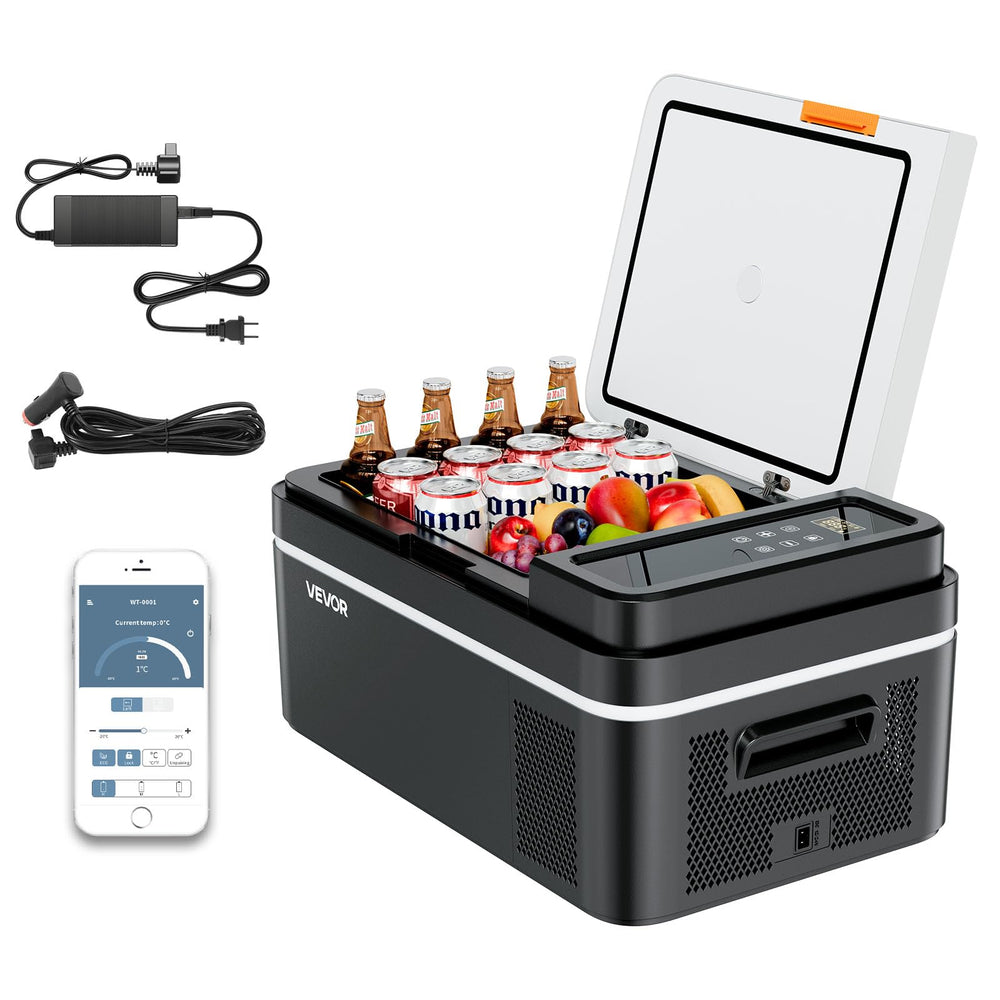 VEVOR 21QT front panel showing display and controls for easy operation