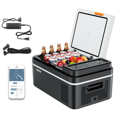 VEVOR 21QT front panel showing display and controls for easy operation