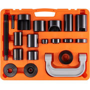 VEVOR front view of ball joint press kit showing tools and case for portable repairs