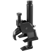 VEVOR front view of bead breaker showing clamp and handle for safe removal
