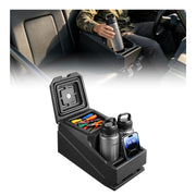 VEVOR center console front view showing organized storage benefits