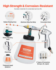 VEVOR spray nozzle spraying solution to break down stains efficiently