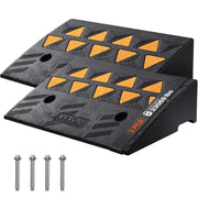 VEVOR front view showing ramp profile and durable build for safer curb crossings