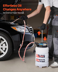 VEVOR hose kit arranged with extensions to reach deep pans and provide versatility