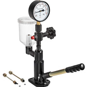 VEVOR front assembly view showing cast-iron tester and stable base for workshop durability
