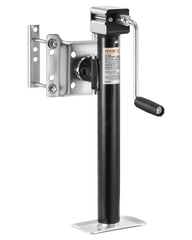 VEVOR front-mounted jack showing secure bolt-on placement and strong support