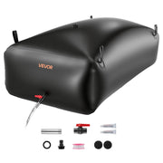 VEVOR front view assembled water bladder showing large capacity and portability