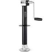 VEVOR front-mounted A-frame jack showing stable lift benefit