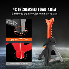 VEVOR wide pyramid base image demonstrating enhanced ground stability