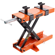 VEVOR lift front view showing stable platform and load capacity benefit