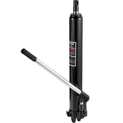VEVOR long ram jack front view showing compact sturdy frame and capacity