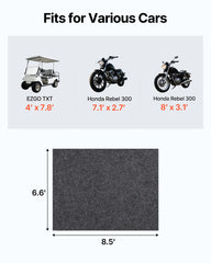 VEVOR close-up of textured top providing strong grip and slip resistance