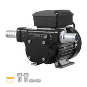 VEVOR pump front view showing compact, durable design and fast flow benefit