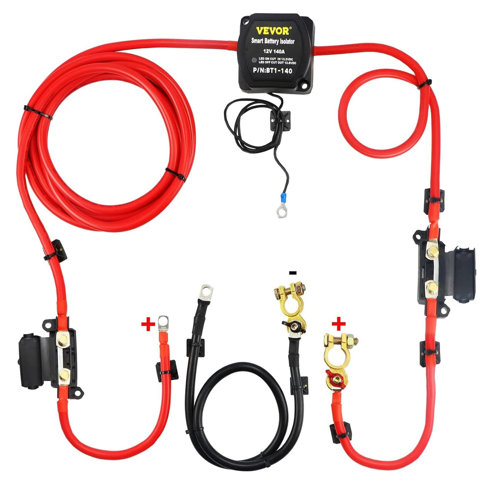 VEVOR relay front panel showing connection points and housing for reliable performance