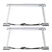 VEVOR front view of stabilizer bars showing balanced support and improved steadiness