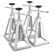 VEVOR front view of four stabilizer jacks showing compact pack and portability benefit