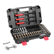 VEVOR case front showing organized storage and easy transport benefit