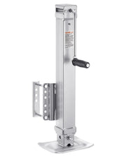 VEVOR front profile view showing compact bolt-on jack for easy hitching