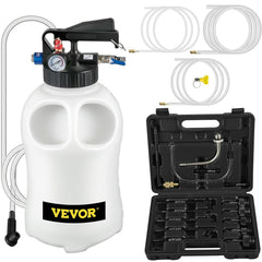 VEVOR transmission pump front view showing controls and tank for efficient fluid transfers