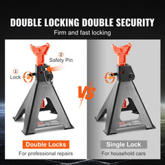 VEVOR wide pyramid base and triangular foot pad increase stability on floors