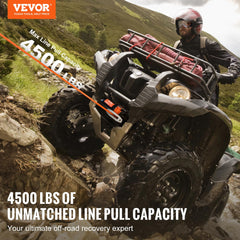 VEVOR synthetic rope closeup showing lightweight rope and bright marker for safer handling