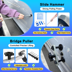 VEXTRO tab variation close detail showing nylon, plastic, and metal tabs for different panel types