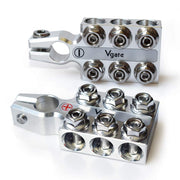 Vgate front view 12-way terminal showing multi-post layout and solid clamp benefit