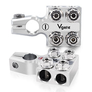 Vgate front view terminal assembled showing multiple connections and clear layout benefit