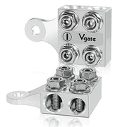 Vgate terminal block front view showing ports and compact layout for organized wiring