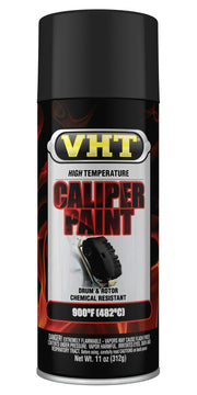 VHT can front view showing label and satin black finish benefit