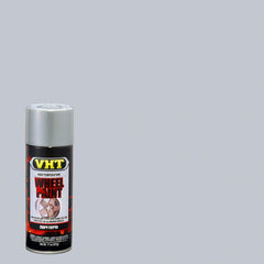 VHT spraying gloss Argent Silver close-up showing smooth application benefit