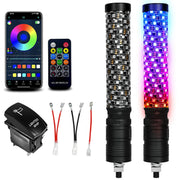 VI9000 front packaging showing both 1ft whip lights and accessories for quick install