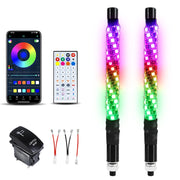 VI9000 front packaging showing two 1FT whips and included accessories for quick setup