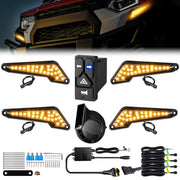 VI9000 front view of assembled kit showing complete components and easy fit