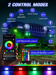 VI9000 close-up of LED array displays high-output LEDs for visibility