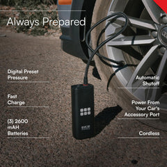 VIAIR EVC31 PRO fitting inside glovebox showing travel-friendly storage