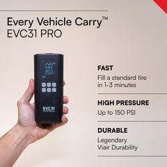 VIAIR EVC31 PRO LED display and buttons offering precise pressure control