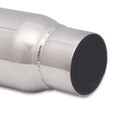 Vibrant Performance resonator installed in vehicle exhaust, demonstrates in-system tone control