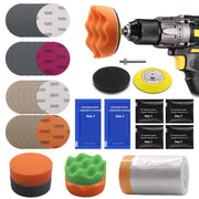 VIBRATITE front packaging showing full 37-piece kit and contents, clear organization benefit