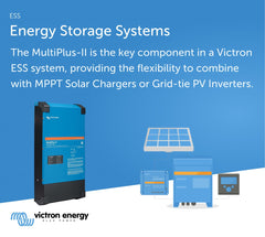 Victron Energy MultiPlus-II alongside another unit for parallel scalability and capacity
