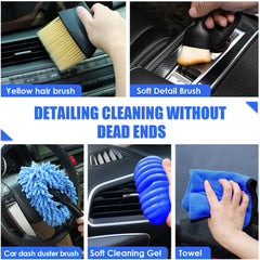 Viewsun windshield cleaner in action removing streaks for clearer view