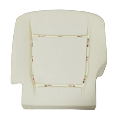 Vigoraze front view of white left driver seat foam showing correct fit and restoration