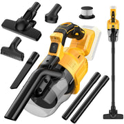 Vijezoy front view showing stick mode and floor nozzle for effective floor cleaning