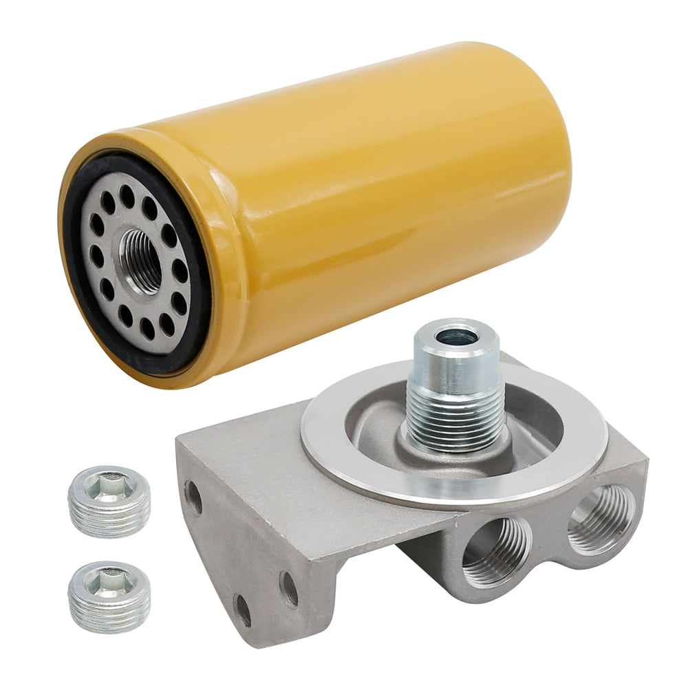 VIKKSAER front mounting base showing ports and secure fit for easy installation